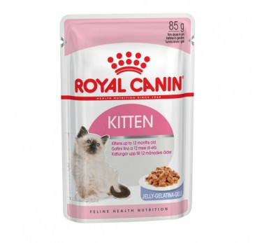 Royal Canin Kitten корм для котят от 4 до 12 месяцев в желе, 85г